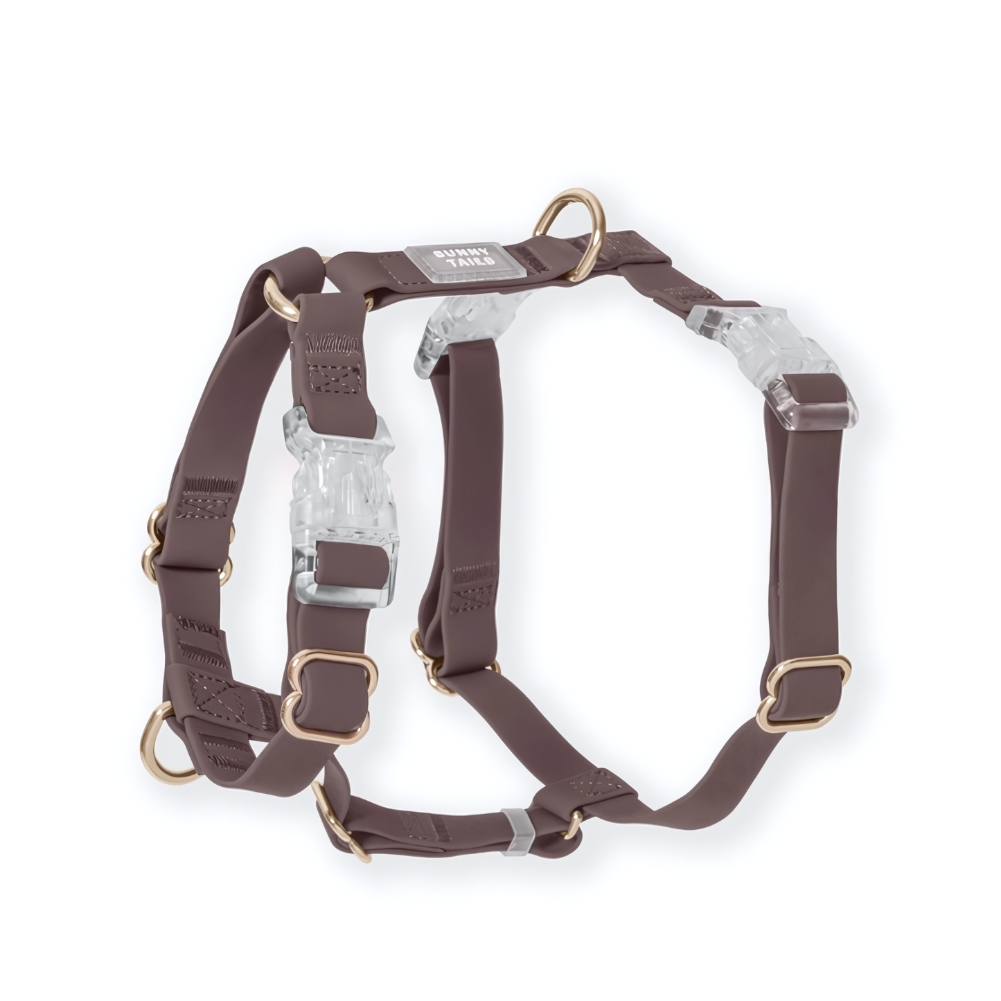 HARNAIS IMPERMÉABLE REGLABLE POUR CHIEN - MARRON